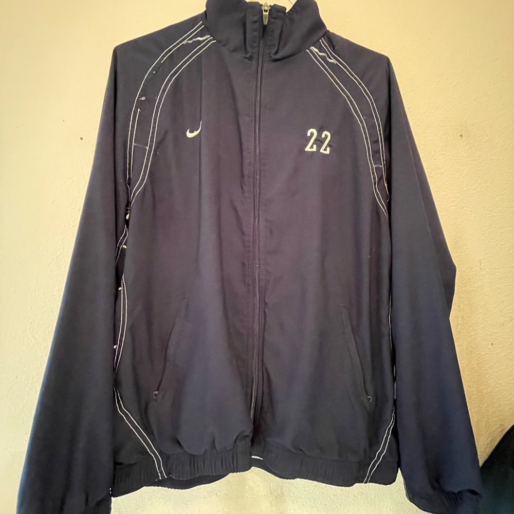 Varsity warm-up windbreaker